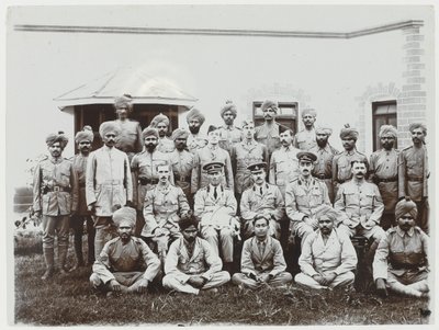 Group of soldiers by English Photographer